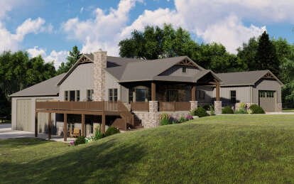 Barn House Plan #5032-00302 Elevation Photo