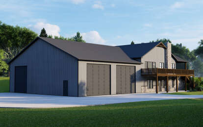 Barn House Plan #5032-00302 Elevation Photo