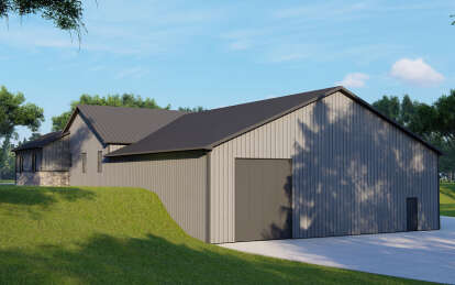 Barn House Plan #5032-00302 Elevation Photo