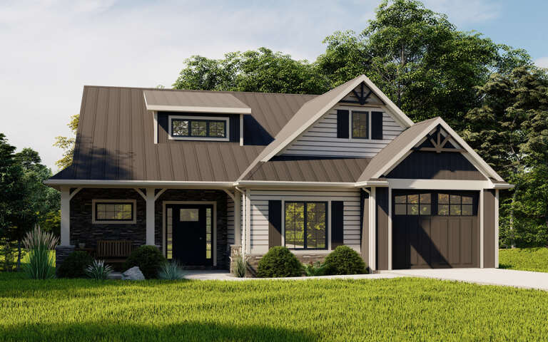 House Plan House Plan #31662 Front Elevation 