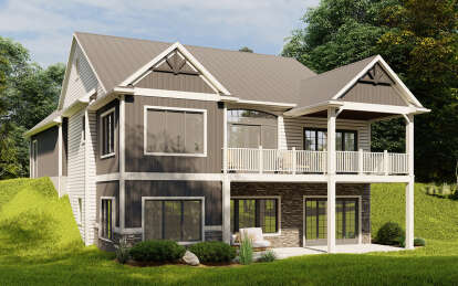 Craftsman House Plan #5032-00303 Elevation Photo