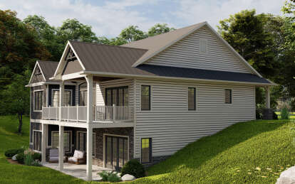 Craftsman House Plan #5032-00303 Elevation Photo