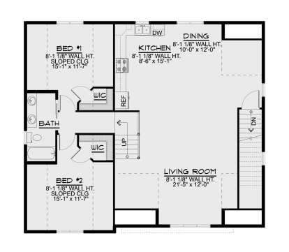Main Floor for House Plan #5032-00304