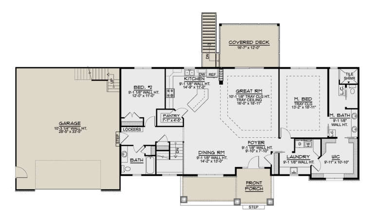 House Plan House Plan #31664 Drawing 1