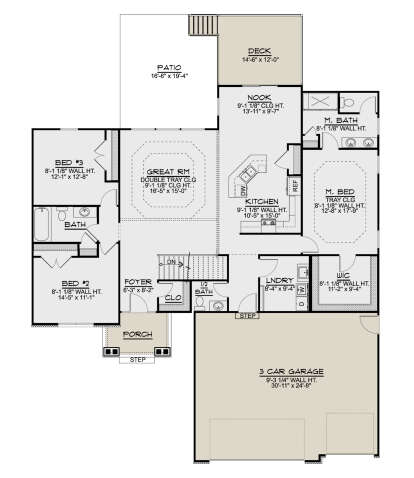 Main Floor  for House Plan #5032-00306