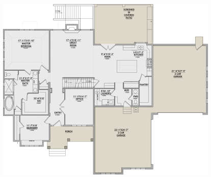 Main Floor  for House Plan #8768-00150