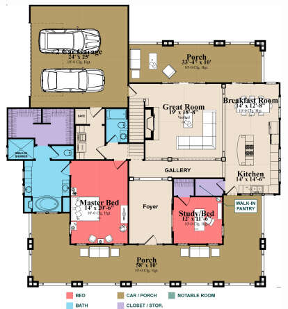 Main Floor  for House Plan #1070-00321