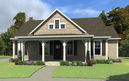Craftsman House Plan #1070-00322 Elevation Photo