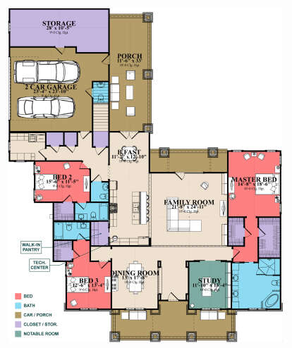 Main Floor  for House Plan #1070-00323