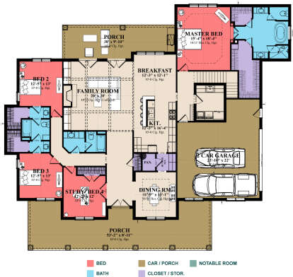 Main Floor  for House Plan #1070-00324