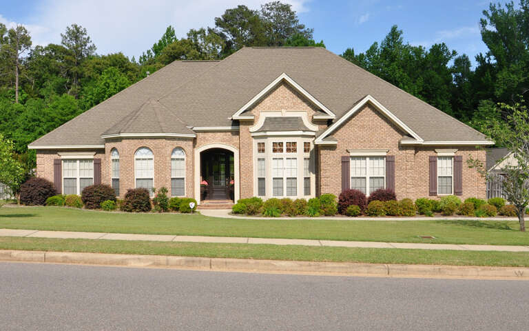 House Plan House Plan #31676 Front Elevation 