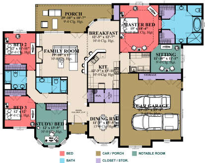Main Floor  for House Plan #1070-00326