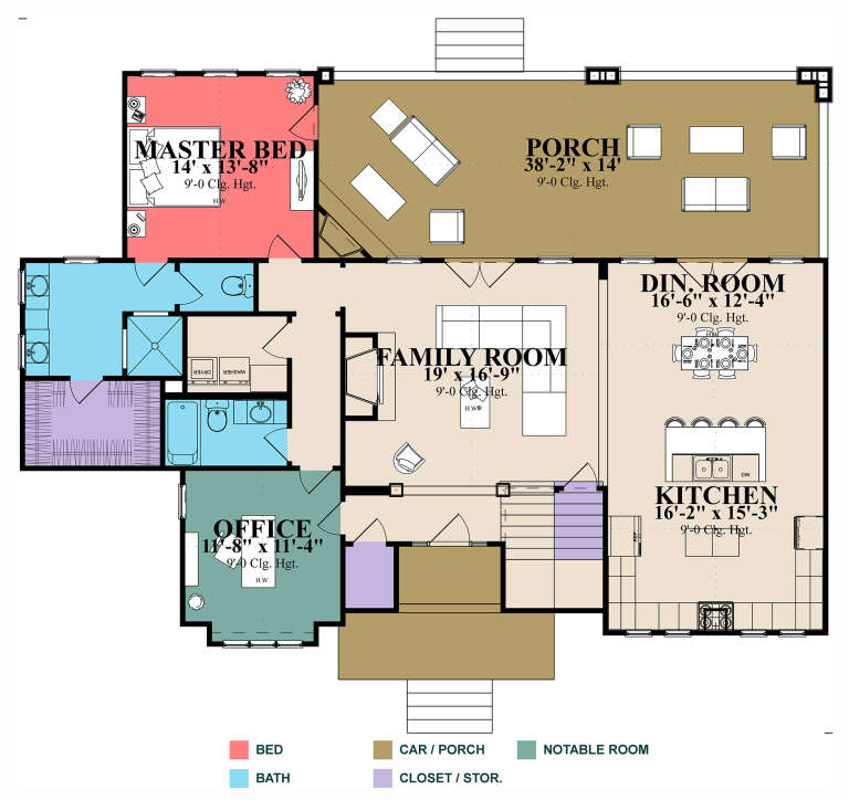 House Plan House Plan #31680 Drawing 1
