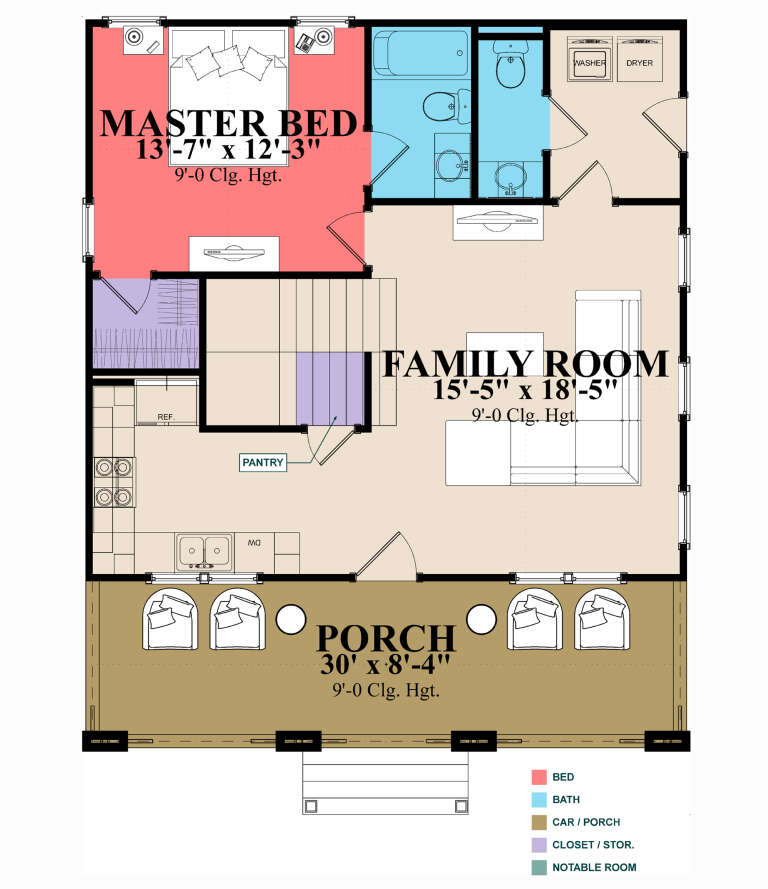 House Plan House Plan #31681 Drawing 1