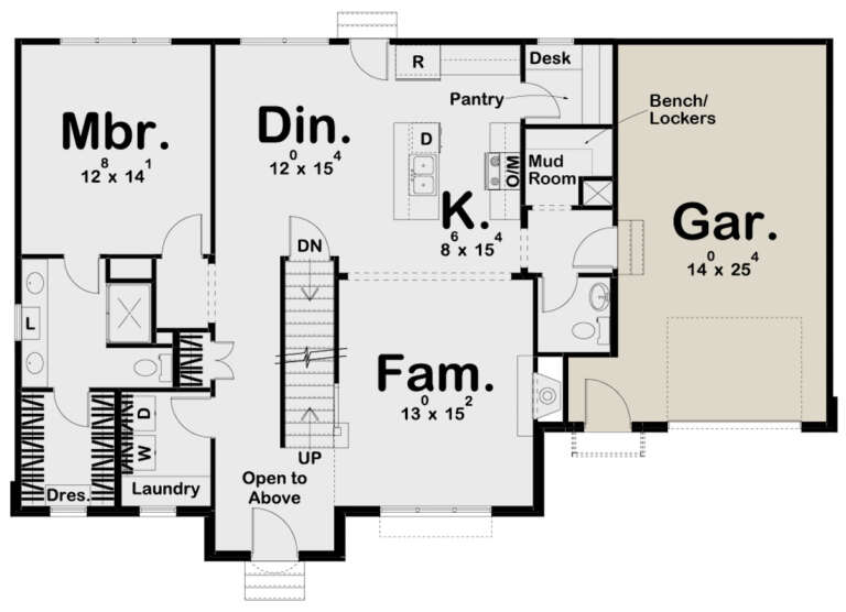 House Plan House Plan #31685 Drawing 1