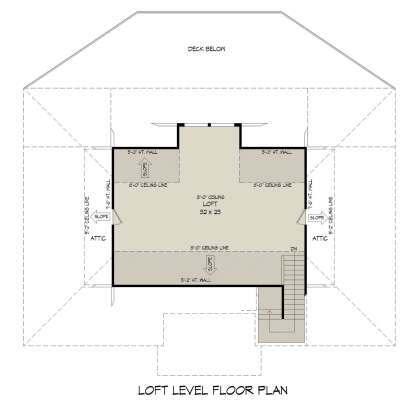 Loft for House Plan #940-01162