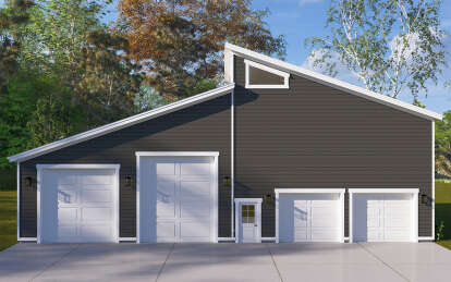 Contemporary House Plan #2802-00314 Elevation Photo
