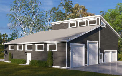Contemporary House Plan #2802-00314 Elevation Photo