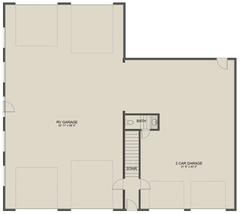 House Plan House Plan #31694 Drawing 1