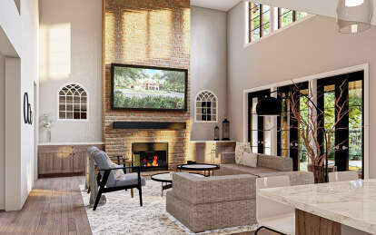 Modern Transitional House Plan #963-01037 Additional Photo