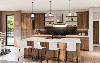Modern Transitional House Plan #963-01037 Additional Photo