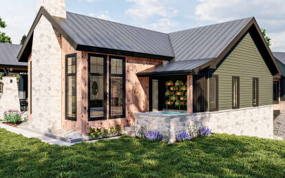 Mountain House Plan #963-01038 Elevation Photo