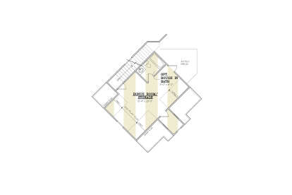 Bonus Room for House Plan #4195-00078