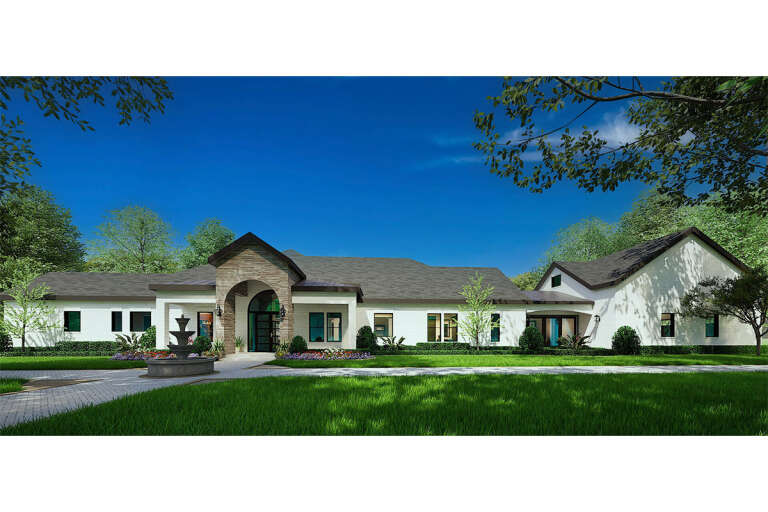 House Plan House Plan #31702 Front Elevation 