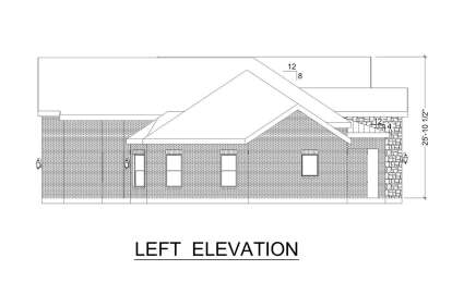 Contemporary House Plan #5445-00539 Elevation Photo