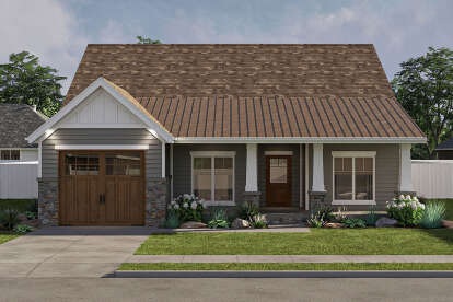 Craftsman House Plan #963-01039 Elevation Photo