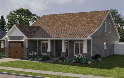 Craftsman House Plan #963-01039 Elevation Photo