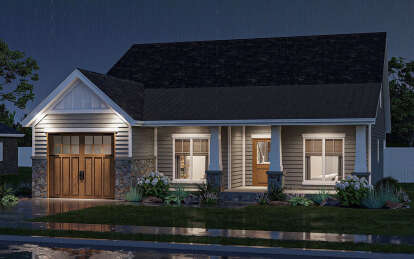 Craftsman House Plan #963-01039 Elevation Photo