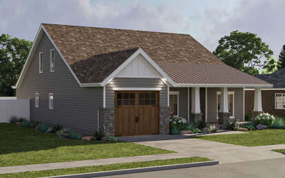 Craftsman House Plan #963-01039 Elevation Photo