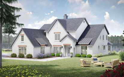 European House Plan #940-01163 Elevation Photo