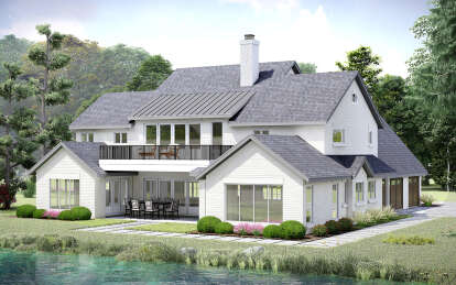 European House Plan #940-01163 Elevation Photo