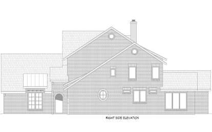 European House Plan #940-01163 Elevation Photo
