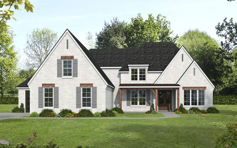 House Plan House Plan #31706 Front Elevation 