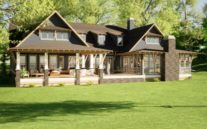 Craftsman House Plan #1070-00340 Elevation Photo