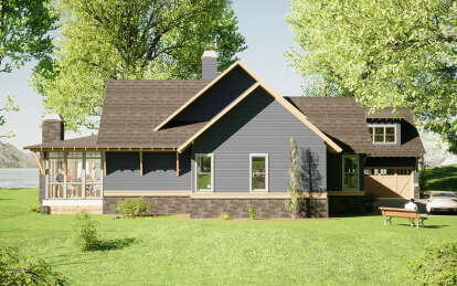 Craftsman House Plan #1070-00340 Elevation Photo