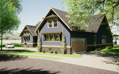 Craftsman House Plan #1070-00340 Elevation Photo