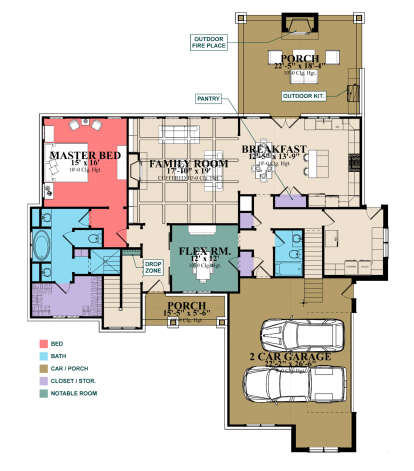 Main Floor  for House Plan #1070-00341