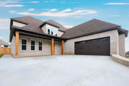 European House Plan #1070-00342 Build Photo