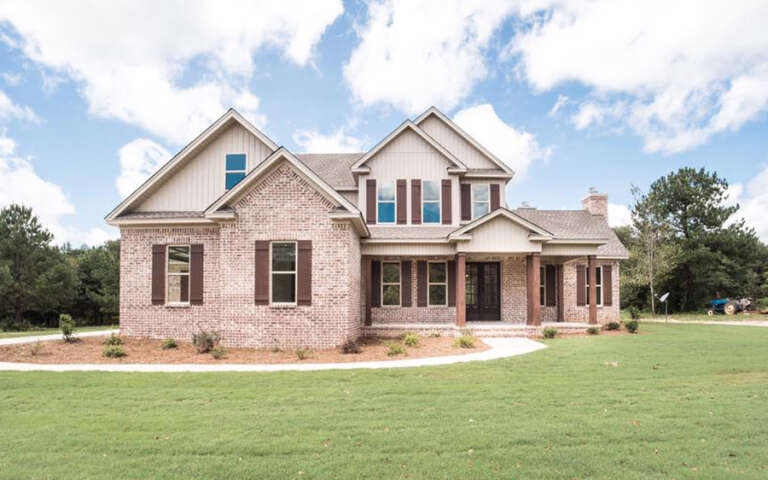 House Plan House Plan #31716 Front Elevation 