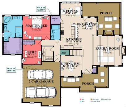 Main Floor  for House Plan #1070-00343