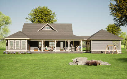 Craftsman House Plan #1070-00344 Elevation Photo