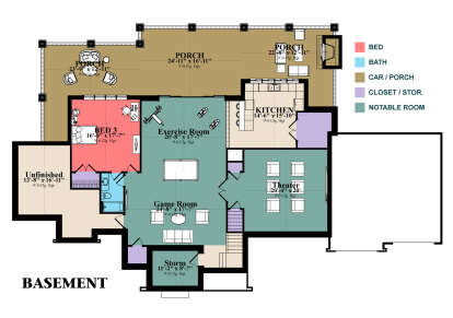 Second Floor for House Plan #1070-00345
