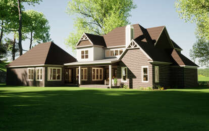 Craftsman House Plan #1070-00346 Elevation Photo