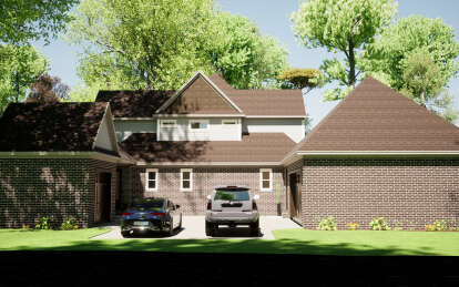 Craftsman House Plan #1070-00346 Elevation Photo