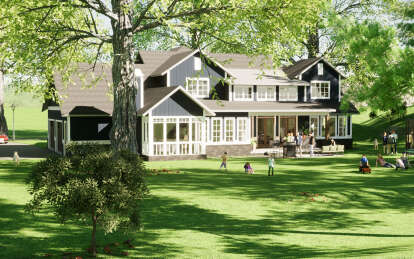 Craftsman House Plan #1070-00347 Elevation Photo