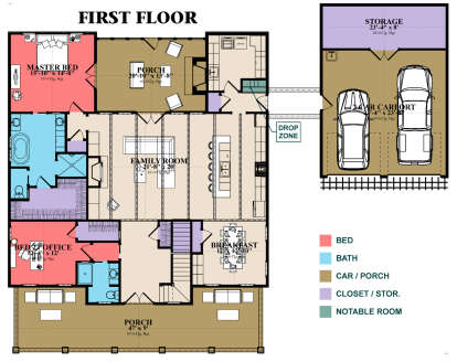 Main Floor  for House Plan #1070-00348